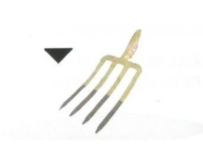 Forca a 4 denti sezione triangolare a vangare STYRIA