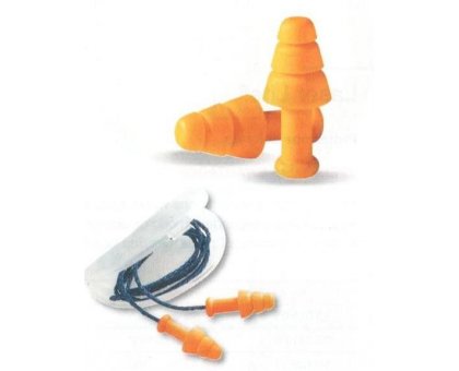 Tappi auricolari in gomma riutilizzabili con cordino SMARTFIT