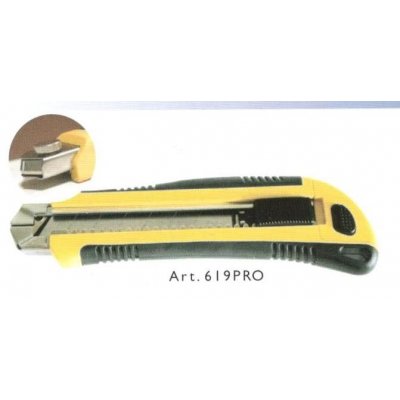 Cutter con lama a spezzzare mm 25 fermo automatico