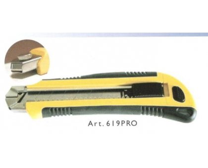 Cutter con lama a spezzzare mm 25 fermo automatico