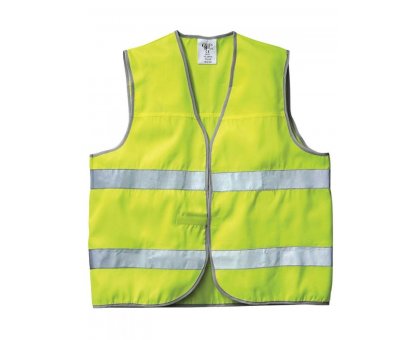 Gilet ad alta visibilita' 100% poliestere NEW WAY GIALLO