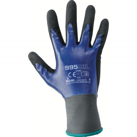 Guanto a filo continuo 100% nylon / nitrile 995 OIL BOXER