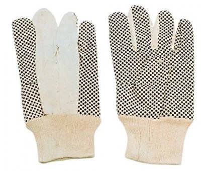 Guanto in tela di cotone confezione da paia 12 POLKA MACTUK