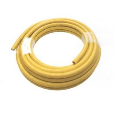 Tubo corrugato rivestito per gas da 1/2' mt 10 in acciaio inox AISI 316L UNIROL