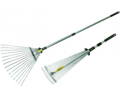 Scope raccoglifoglie apertura registrabile con manico telescopico in alluminio BLINKY