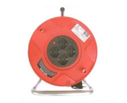 Avvolgicavo mt 15 cavo 3x1,0 con disgiuntore termico