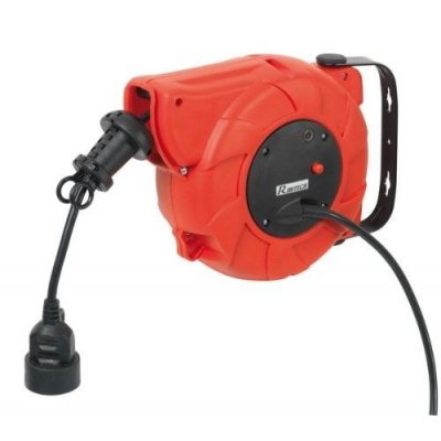 Avvolgicavo elettrico automatico mt 9,0 + 1,5 mt RIBITECH