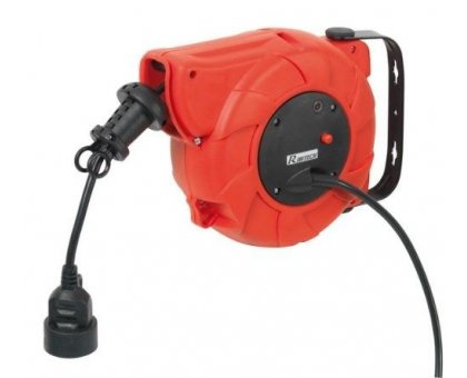 Avvolgicavo elettrico automatico mt 9,0 + 1,5 mt RIBITECH