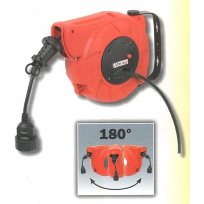 Avvolgicavo elettrico automatico mt 9,0 + 1,5 mt RIBITECH