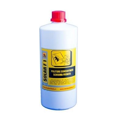 Detergente per pannelli fotovoltaici e solari , vetri e cristalli SOLAR F1 lt 1,0