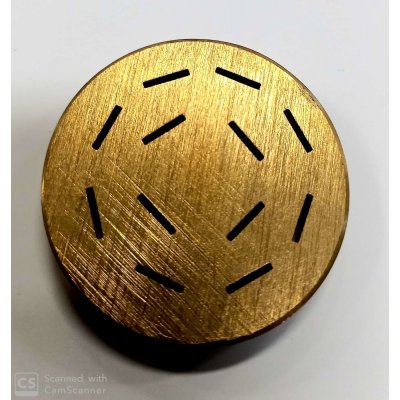 Trafila in ottone per lasagne per torchio n 5