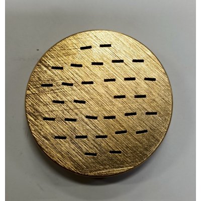 Trafila in ottone per tagliatelle per torchio n 5