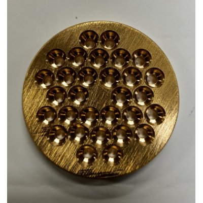 Trafila in ottone per bigoli per torchio n 5