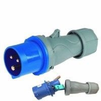 Spina monofase CEE 2P+T 16 A IP 44 CABLAGGIO RAPIDO ROSI