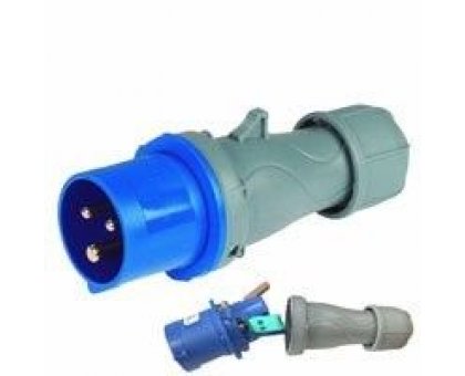 Spina monofase CEE 2P+T 16 A IP 44 CABLAGGIO RAPIDO ROSI