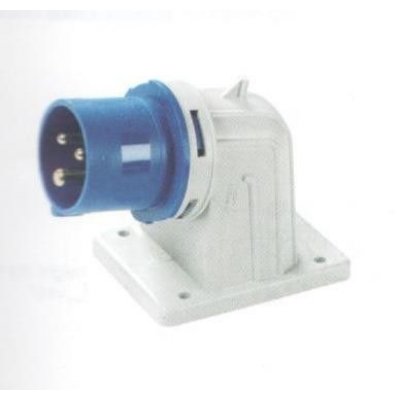 Spina monofase CEE da parete 2P+T 16 A IP 44