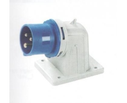 Spina monofase CEE da parete 2P+T 16 A IP 44