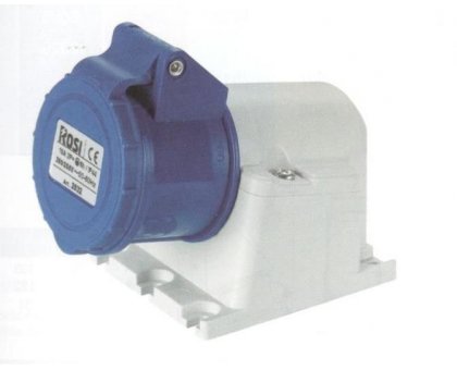 Presa monofase CEE da parete 2P+T 16 A IP 44