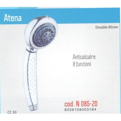 Doccetta anticalcare ATENA a 8 getti