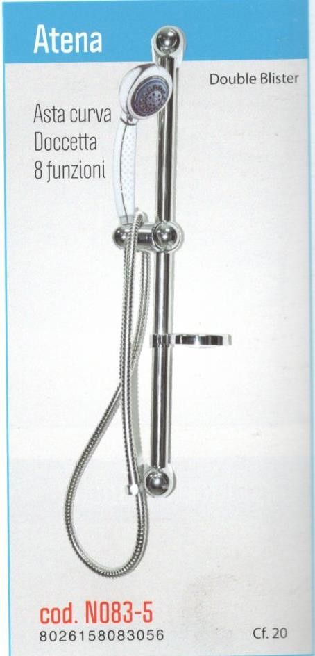 Saliscendi doccia ATENA cromato