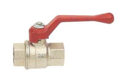 Valvola a sfera maniglia a leva FF 1 1/2' serie pesante a passaggio totale