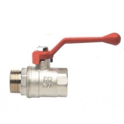 Valvola a sfera MF 1 1/4" maniglia a leva a passaggio totale