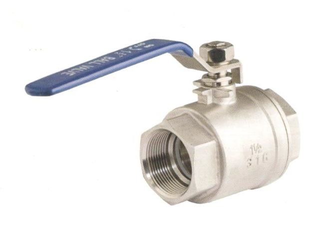 Valvola a sfera INOX AISI 316 FF 1/2" a passaggio totale
