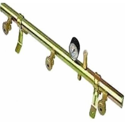 Centralina GPL per 3 bombole con valvola di sicurezza e manometro