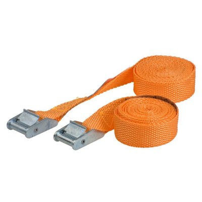 Set 2 cinghie con fibbia mm 25 x mt 2,5 in poliestere resistente KWB 983200