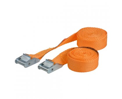 Set 2 cinghie con fibbia mm 25 x mt 2,5 in poliestere resistente KWB 983200