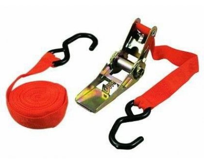 Cinghia a cricchetto con ganci mt 4,5 BLINKY