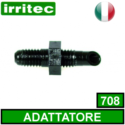 Innesto filettato per tubo capillare mm 4 IRRITEC