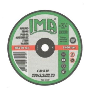 Disco per taglio pietra Ø 115 x 3,2 mm IMA