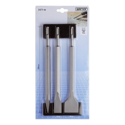 Set di scalpelli attacco sds-plus, 3 pz. KWB 247190