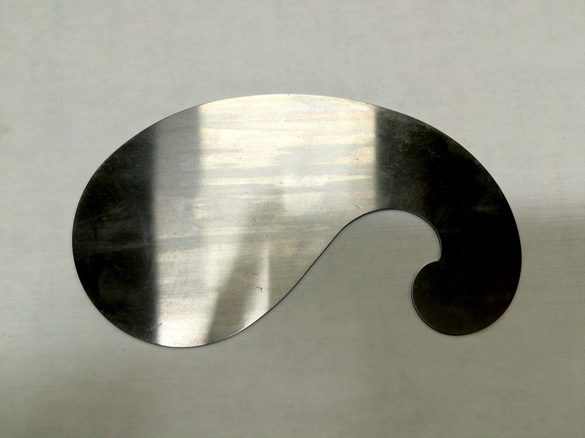 Lama per raschiare sagomata spessore 0,7 mm