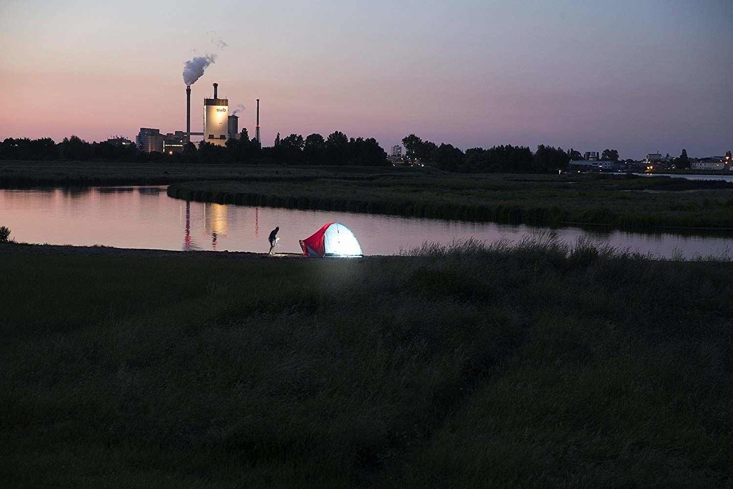 Torcia a lanterna da campeggio, 9 LED KWB 948090