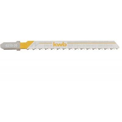 Set 2 lame seghetto attacco T bimetalliche passo 2,5 L 100 mm KWB 621020