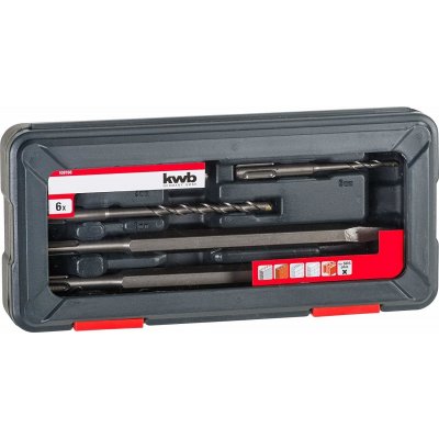 Set 4 punte + 2 scalpelli SDS PLUS KWB 109166