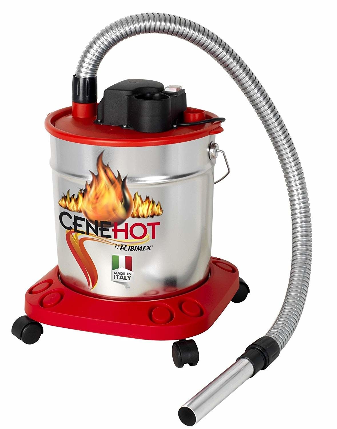 Aspiracenere CENEHOT per ceneri calde 950 W RIBIMEX Made in Italy