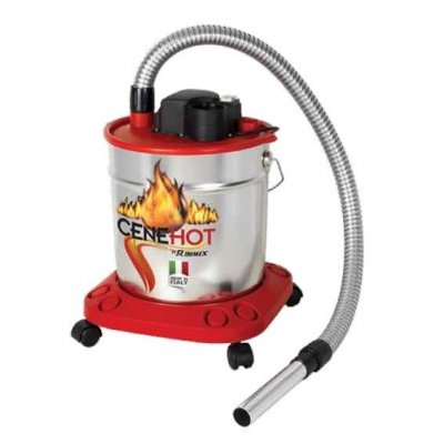 Aspiracenere CENEHOT per ceneri calde 950 W RIBIMEX Made in Italy