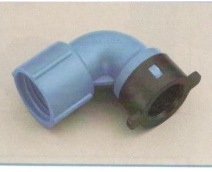 Gomito per tubo BLU-LOCK mm 16 X F 1/2'