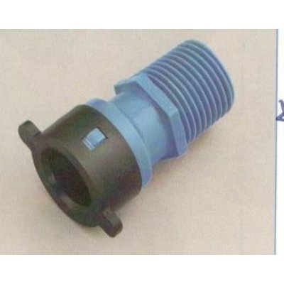 Raccordo diritto per tubo BLU-LOCK mm 16 X M 1/2'