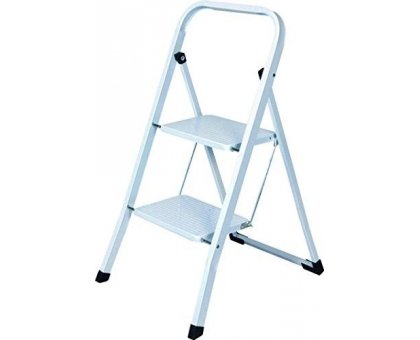 Sgabello in acciaio a 2 gradini larghi JOLLY BLINKY