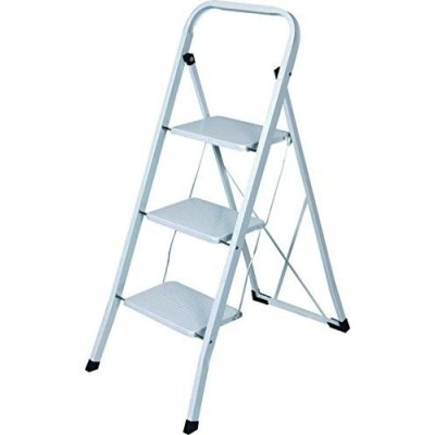 Sgabello in acciaio a 3 gradini larghi JOLLY BLINKY