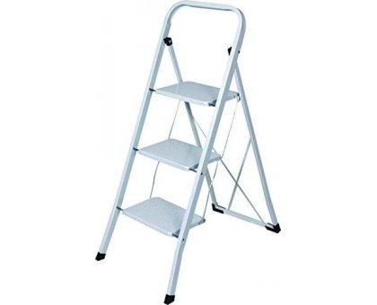 Sgabello in acciaio a 3 gradini larghi JOLLY BLINKY