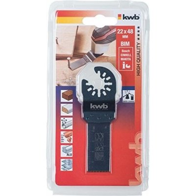 Lama da taglio universale 22 x 50 mm bimetallica KWB 709252