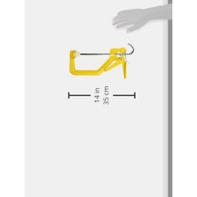 Morsetto bloccaggio rapido mm 150 a cricchetto in acciaio BLINKY