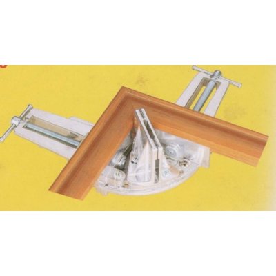 Morsetto per conici regolabile in alluminio mm 75 MAURER