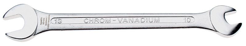 Chiave a forchetta doppia mm 10 x 13 esagonale BGS
