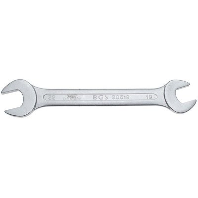 Chiave a forchetta doppia mm 19 x 22 esagonale BGS30619